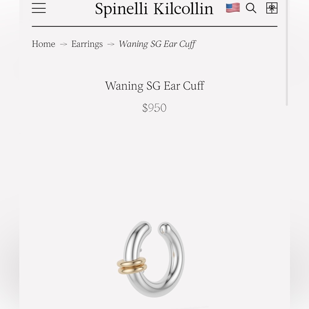 Spinelli Kilcollin Waning SG Ear Cuff